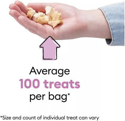 Wiggles Wags Freeze Dried Chicken Crunchy Dog Treats Pack of 5 for Happy Pups