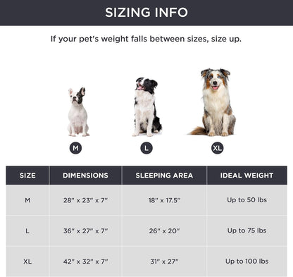 Memory Foam Dog Bed for Medium Dogs - Orthopedic Egg&Memory Foam Dog Sofa Bed with Soft Sherpa Surface, Bolster Pet Couch with Removable Washable Cover,Waterproof Layer and Nonskid Bottom,Grey