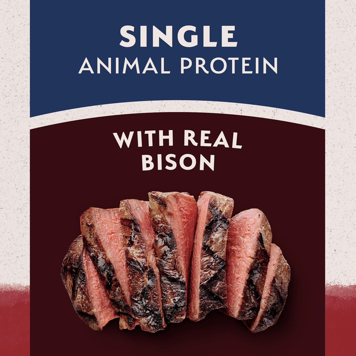 Limited Ingredient Adult Grain-Free Dry Dog Food, Reserve Sweet Potato & Bison Recipe, 4 Pound (Pack of 1)